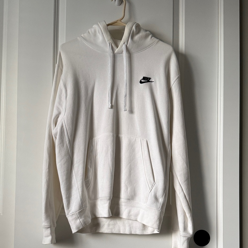 Nike Men's Classic White Hoodie